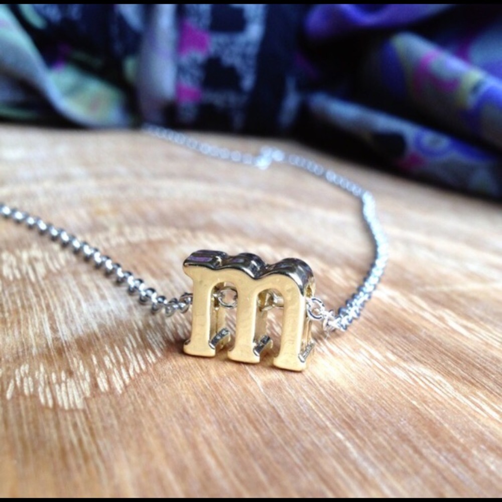 CUSTOM lowercase INITIALS NECKLACE - Picture 5 of 8